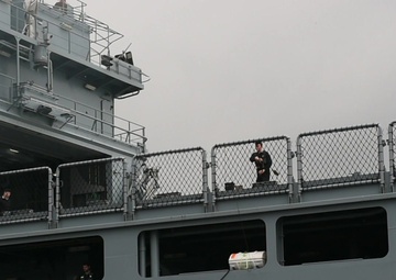 FGS Bonn (A 1413) Arrives at Naval Base Kiel-Tirpitzhafen, BALTOPS 2019