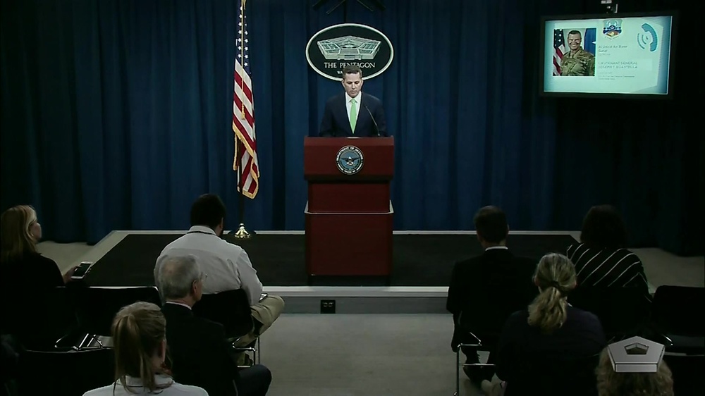 DVIDS - Video - DOD Spokesperson Briefs Reporters on U.S. Drone Shot ...