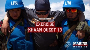 Marine Minute: Exercise Khaan Quest 19