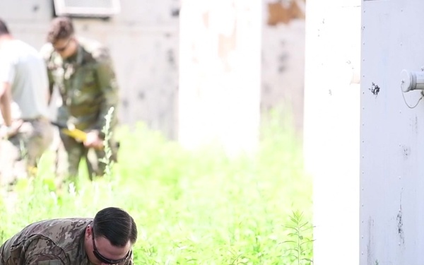 Explosive Ordnance Disposal technicians participate in domestic operations round robin exercise