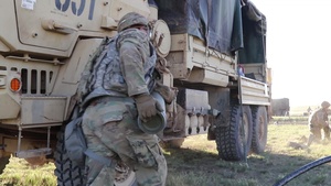 Live fire of M777A2 Howitzer