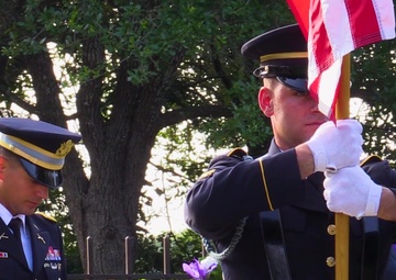 George H.W. Bush Wreath Laying Ceremony