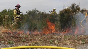 MCAS Miramar and Local San Diego Fire Departments Conduct Controlled Burns