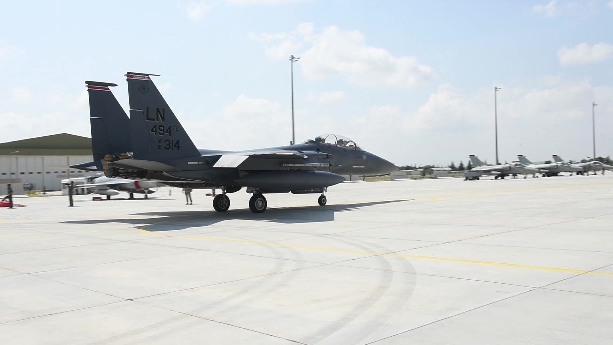 Airmen from the 48th Fighter Wing deployed in support of Anatolian Eagle 2019, a Turkish-led multi-national exercise from June 17-28, 2019, at the Third Main Jet Base, Konya, Turkey.<br /><br />Funded by the European Deterrence Initiative, Anatolian Eagle is designed to create a realistic operational environment for aircrews to integrate and prepare for combat. After a two-year hiatus, this year’s iteration involves participation from the U.S., Turkey, Pakistan, Jordan, Italy, Qatar, and NATO. Azerbaijan also joined the exercise as an observer country.