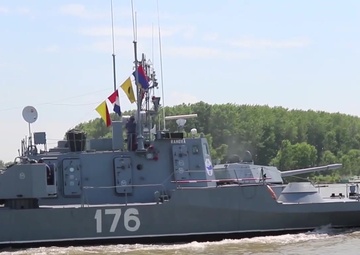 U.S. Army and Romanian Land Forces Wet Gap Crossing Exercise