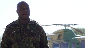 African Land Forces Summit - Major Ditiro Tshambane - Botswana Defense Force