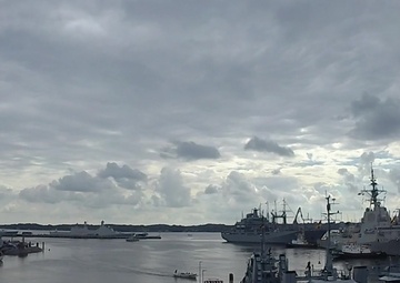 Ships return to Naval Base Kiel-Tirpitzhafen, BALTOPS2019