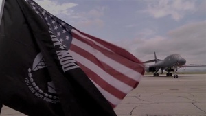 Independence Day B-1 Flyovers