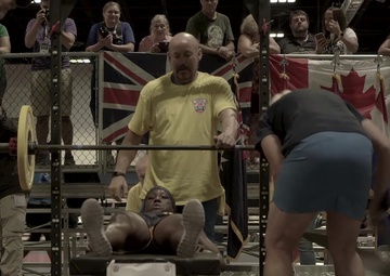 2019 DoD Warrior Games B-Roll - Powerlifting - 24 June