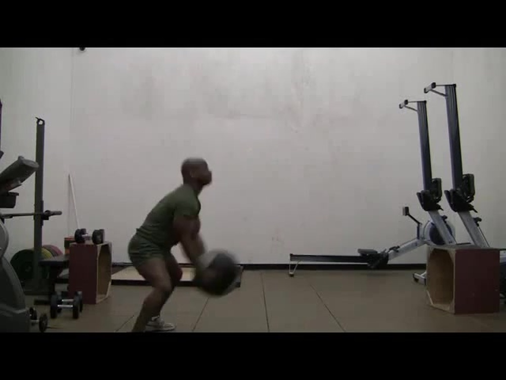 DVIDS Video Med Ball Underhand Throw