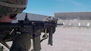 SPMAGTF-CR-AF 19.2 Marines Execute Iron-Sights Rifle Range