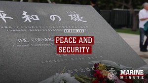 Marine Minute: Peace and Security