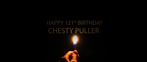 Chesty Puller's 121st Birthday