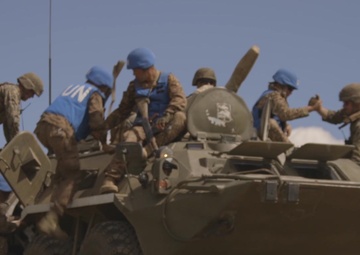 *B-Roll* Culminating event of company training exercise at Khaan Quest 2019