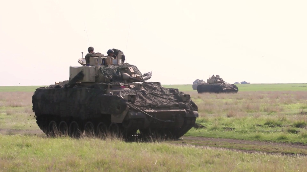 DVIDS - Video - Iron Rangers conduct Mounted Live Fire Exercise
