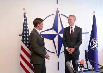 A/SD and  NATO SecGen remarks before bilateral meeting