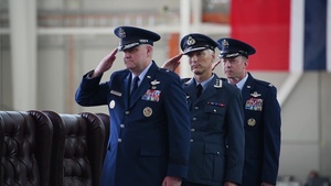 Heavy Airlift Wing Change of Command B-roll