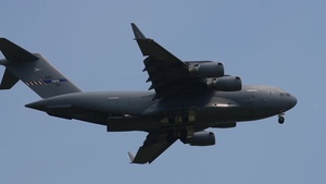 Heavy Airlift Wing Air Show B-roll