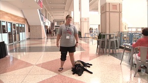 Staff Sgt. Beth Grauer with Cali