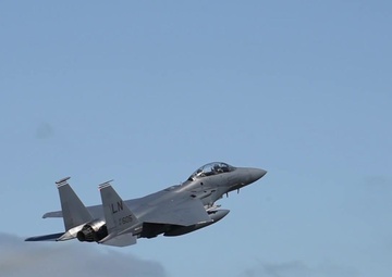 Point Blank 19-2 F-15 Takeoffs, B-Roll