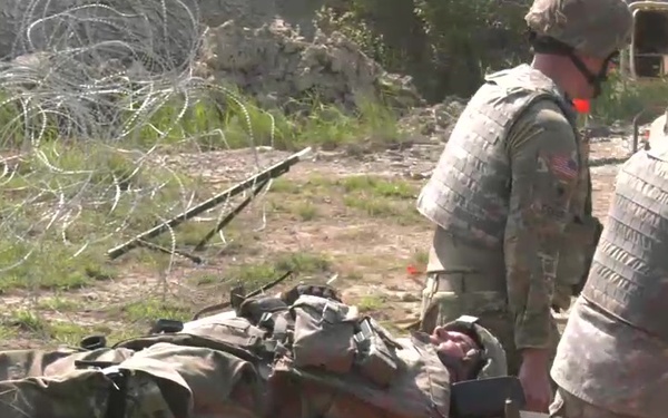 Simulated Casualty Evacuation