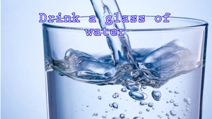 Alcohol Safety Tip:  Stay Hydrated
