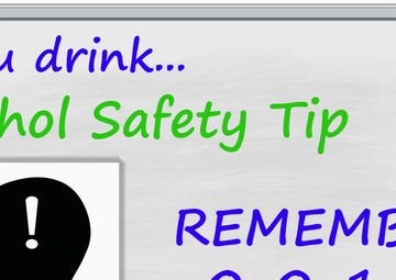 Alcohol Safety Tip:  Remember 0-0-1-3