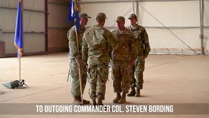 409th Air Expeditionary Group Change of Command 2019