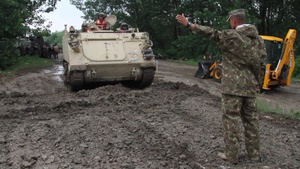 Iron Rangers Cross the Danube River