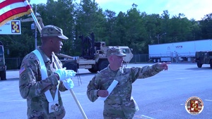 143rd Change of Command Rehearsal