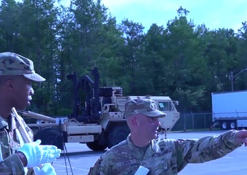 143rd Change of Command Rehearsal