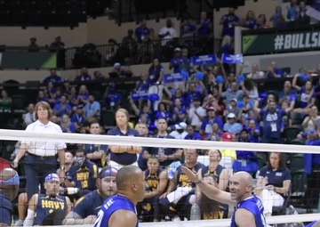 2019 DoD Warrior Games Sitting Volleyball Finals B-roll