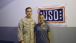 Camp Lemonnier service members USO Shoutouts