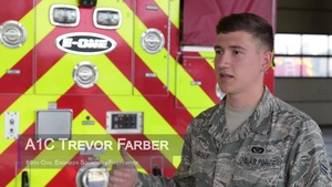 The 86th Civil Engineer Squadron Practices Safety