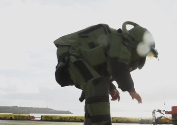 Wearing The Bomb Suit - Master