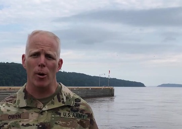 Southwestern Division Commander speaks to the Little Rock District