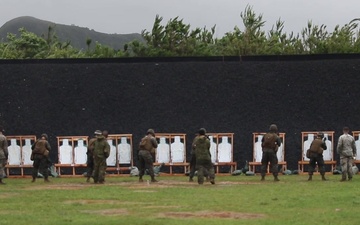 Standby, Contact! | 3rd MLG Marines engage in combat marksmanship drills