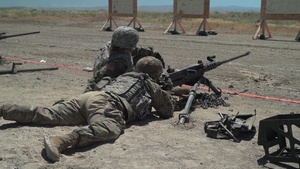 1249th Engineer Battalion Shoot .50 Cal in Boardman