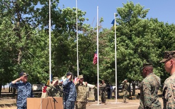 Opening Ceremony in Chabanka for Exercise Sea Breeze 2019