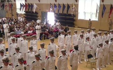 Navy Officer Candidate School Graduation