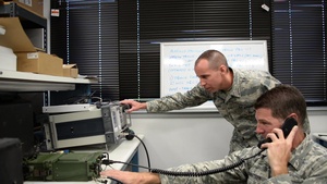 B-Roll 134th Communications Squadron helping Hawaii National Guard