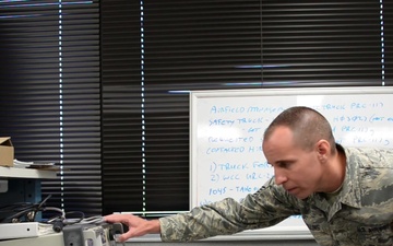 B-Roll 134th Communications Squadron helping Hawaii National Guard