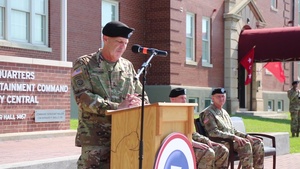 1st Theater Sustainment Command Change of Command Ceremony