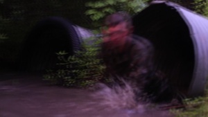 Marines with Combat Logistics Battalion 2 Run the Endurance Course