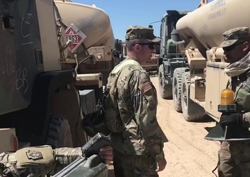 Maintenance Crew And Fuelers Keep Vehicles Running At NTC