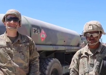 Fuelers keep the mission moving at the National Training Center