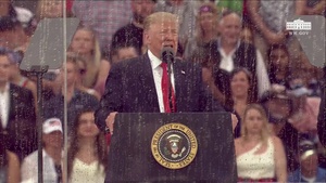 President Trump Delivers Remarks at Salute To America