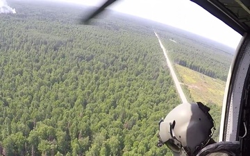 Alaska Army National Guard Aviation Assists with Wildfire Efforts