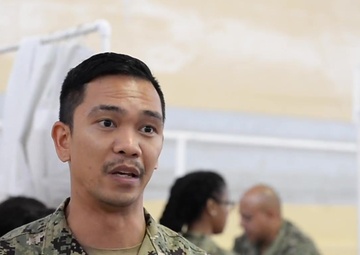 Comfort Connections: Corpsman Straightens Patient's Problems