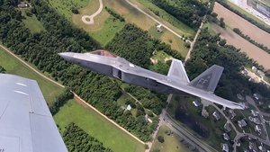 Flying Alongside the F-22 Raptor